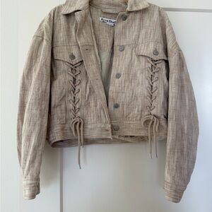 Acne Studios Beige Women's Jacket